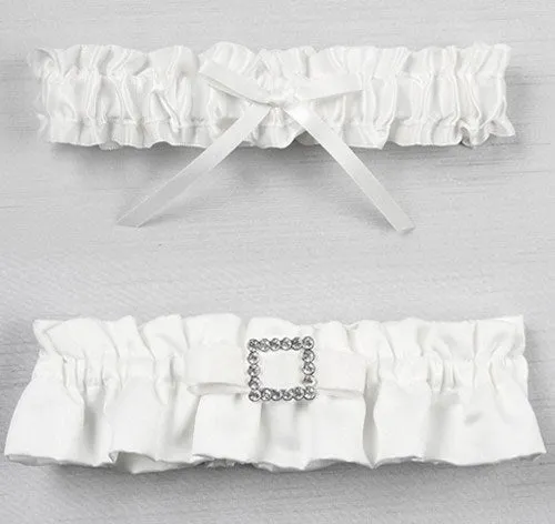 Glamour in Color Wedding Garter Set