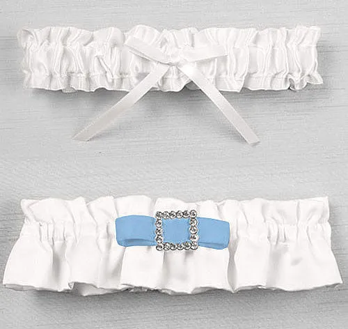 Glamour in Color Wedding Garter Set