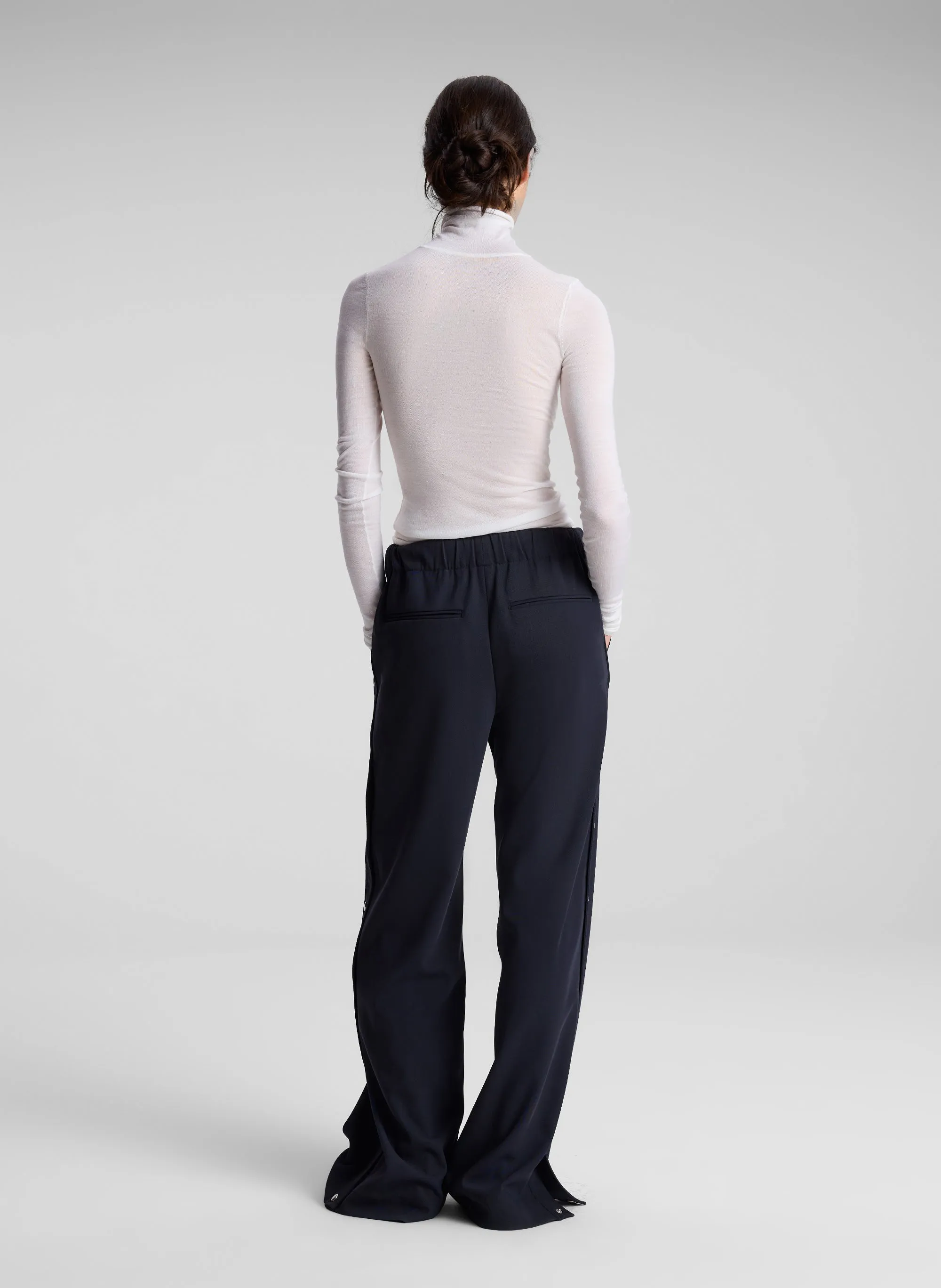 Hayes Fine Merino Turtleneck Top