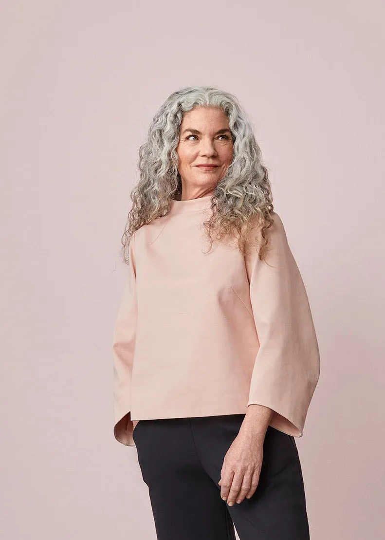 Hexacon Blouse Misty Pink