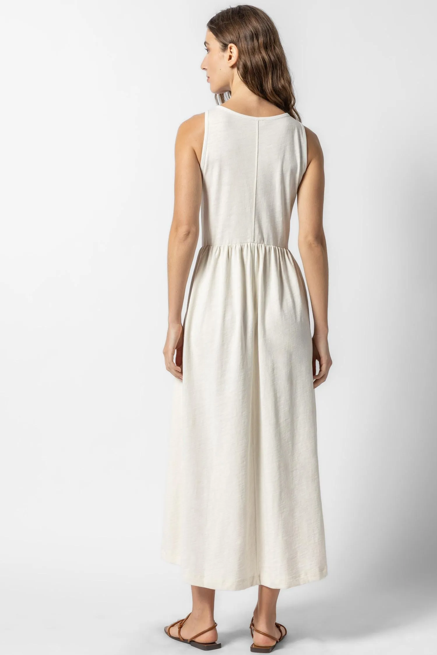 Hi-Low Maxi Tank Dress