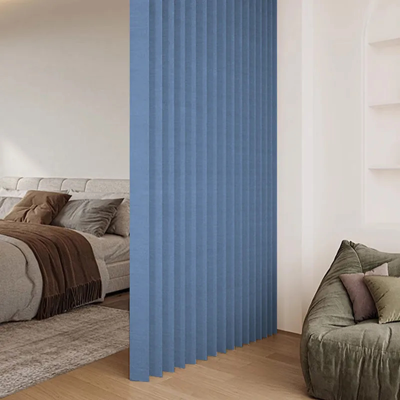 High-temperature Heat-set Defined Pleated Window Curtains Drapery