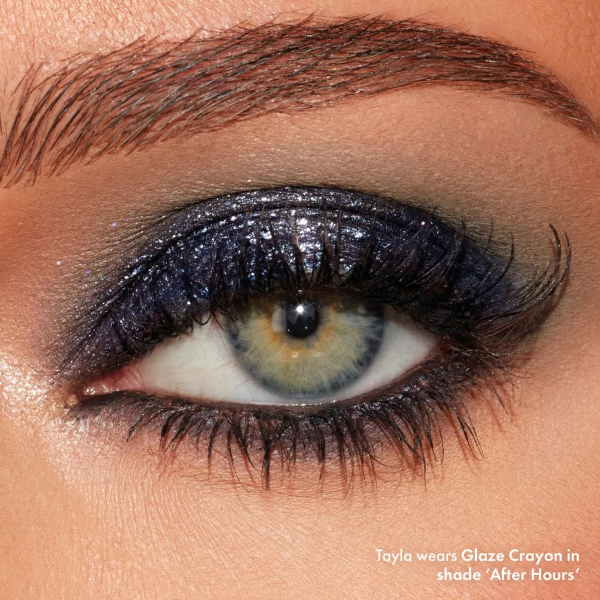 Iconic London Glaze Crayon Intense Eyeshadow.