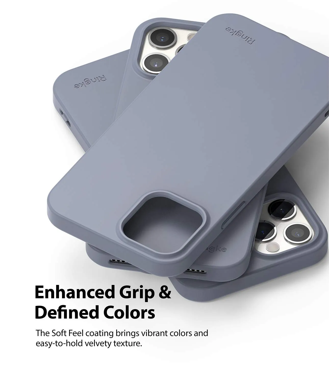 iPhone 12 Pro Max Back Cover Case | Air S - Lavender Gray