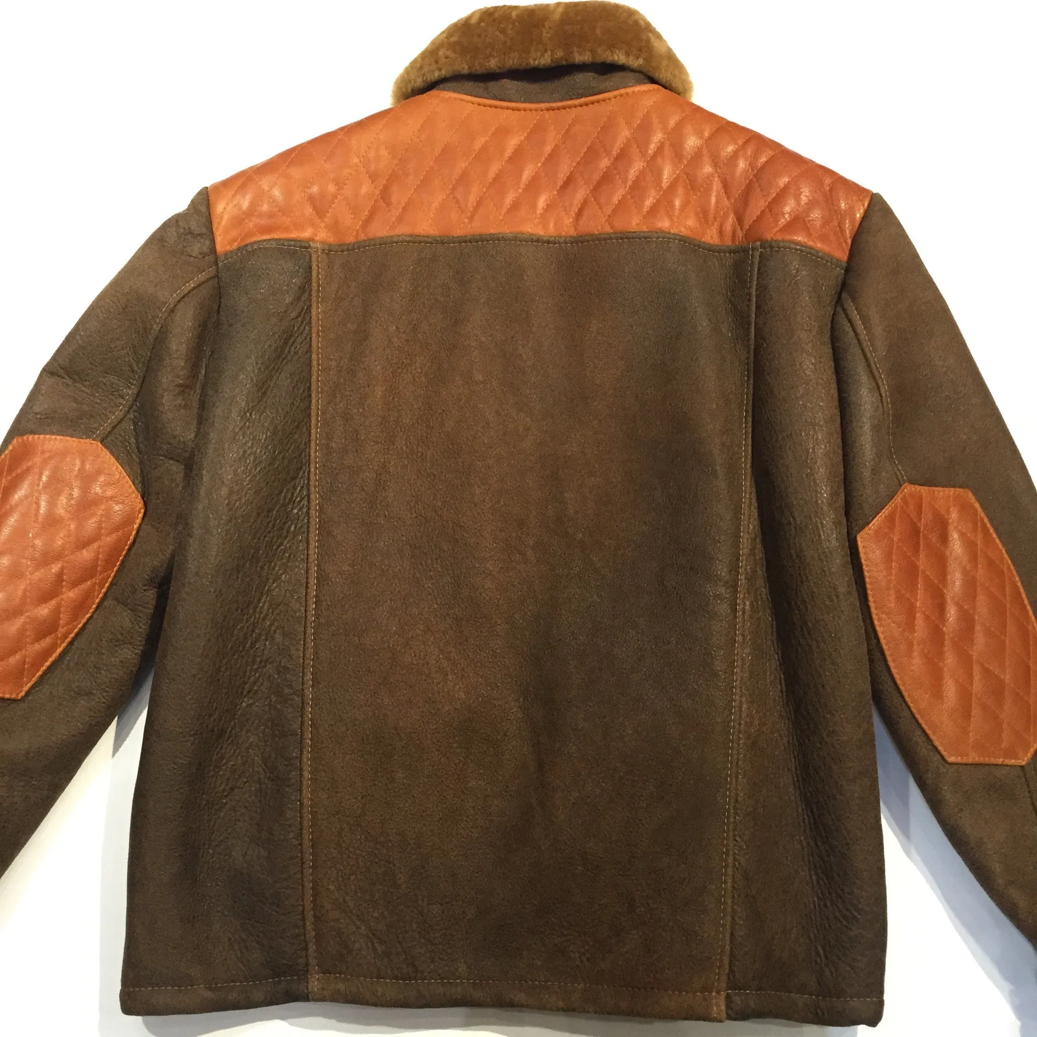 Jakewood "Alaska" Tan Shearling Jacket