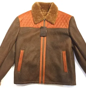 Jakewood "Alaska" Tan Shearling Jacket