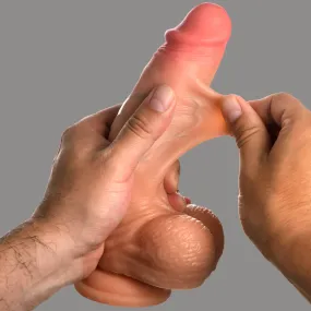 Jock 8" Realistic Skin Dildo w/ Balls