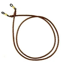 Kangaroo Leather Glasses Strap - Brown