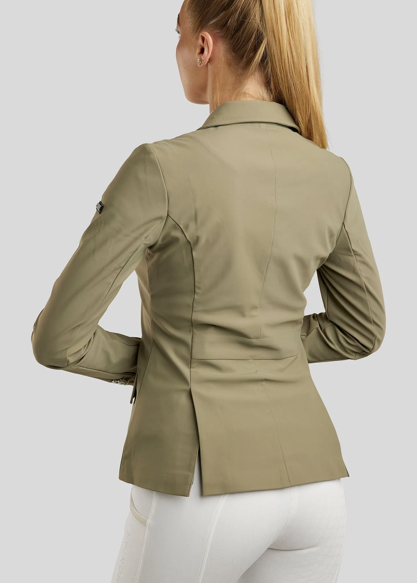 Kathy Zipper Competition Jacket - Dusty Green