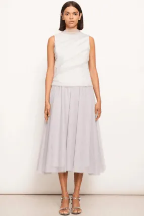 KEEL TULLE SKIRT SILVER