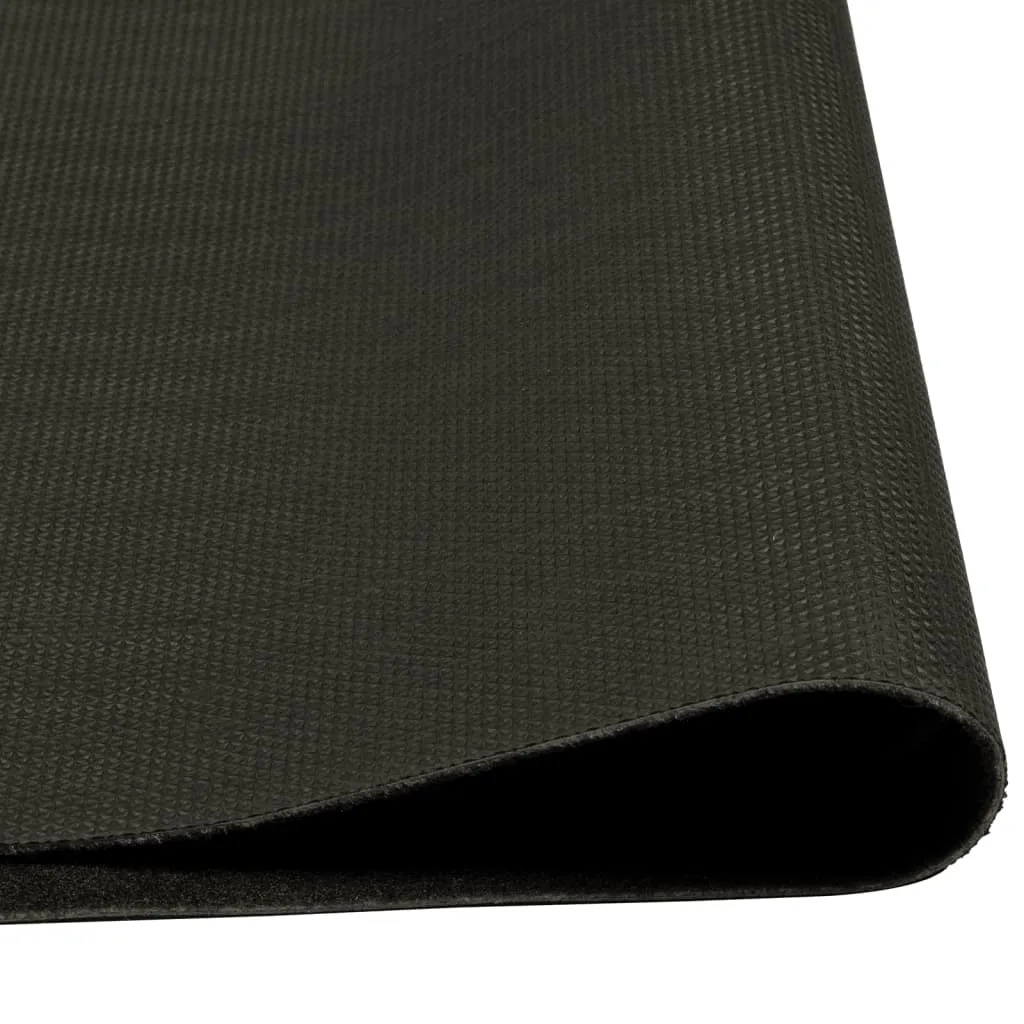 Kitchen Rug Washable Cup Black 60x300 cm Velvet