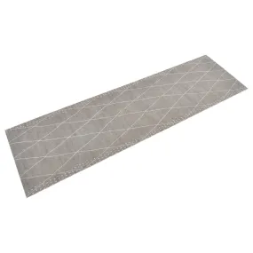 Kitchen Rug Washable Rhombus 45x150 cm Velvet