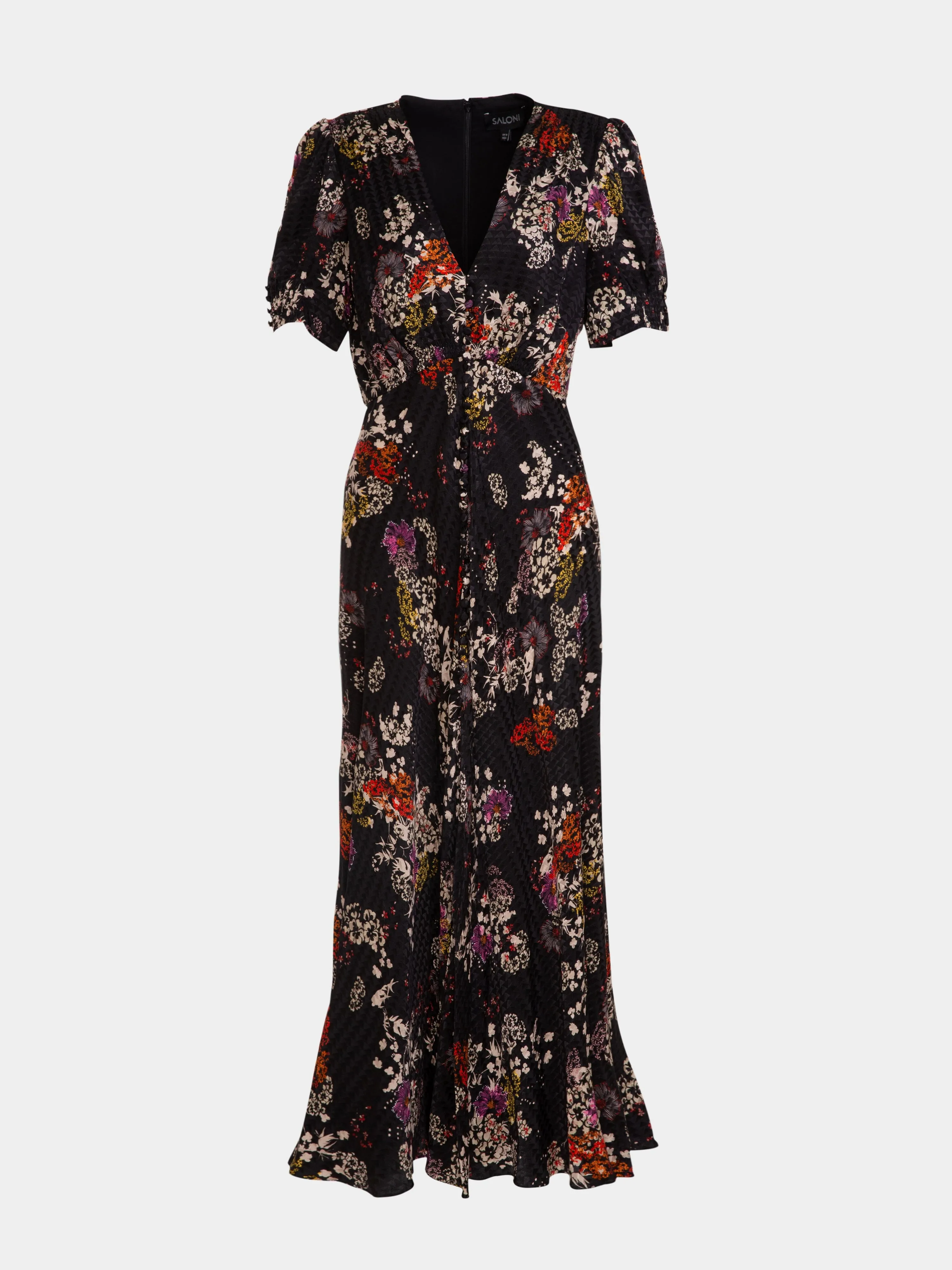 Lea Long dress in Efflorescence