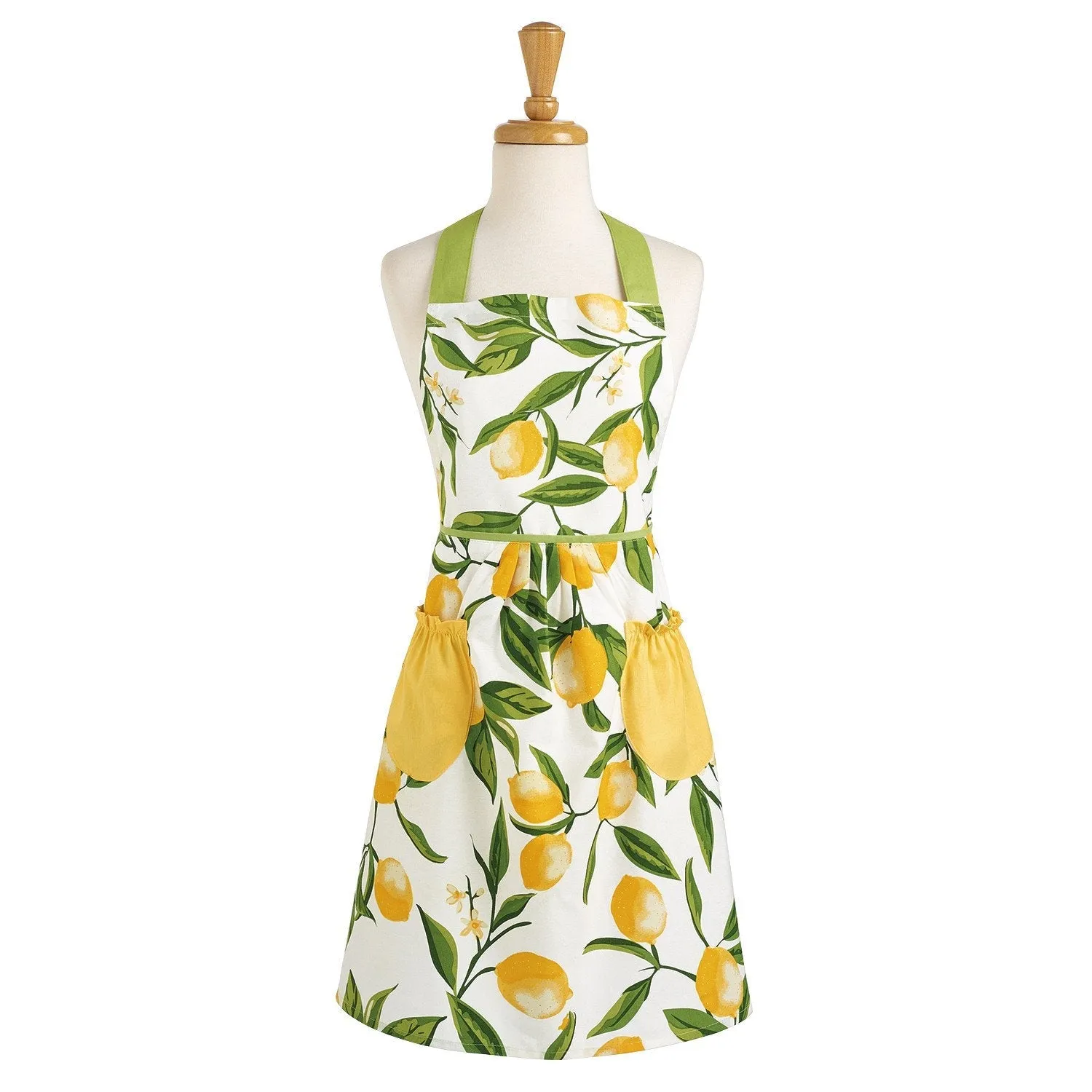 Lemon Bliss Yellow Vintage Style Apron