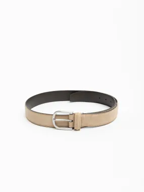 Light Brown Suede Belt