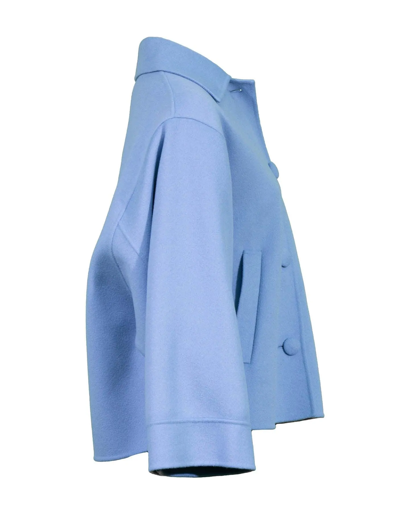 Max Mara Canneti Doppio Wool Crop Coat