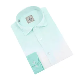 Mint Ombré Linen Shirt