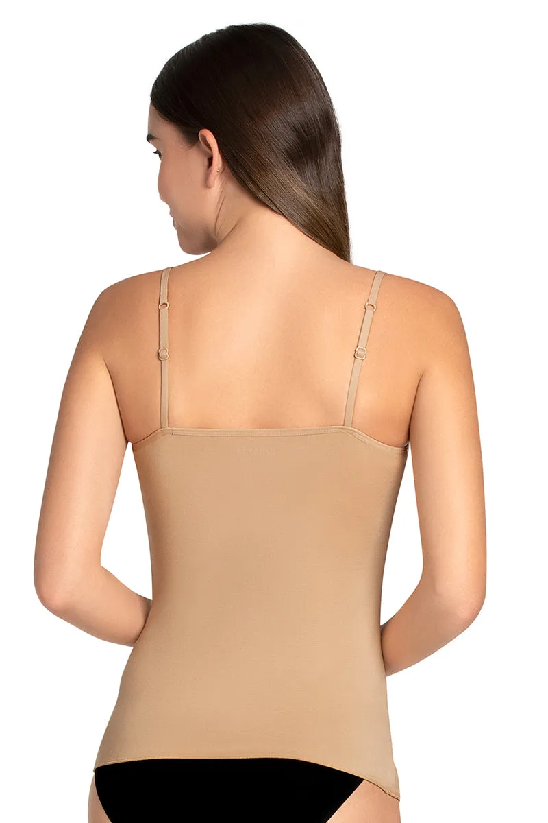 Modal Lace Camisole - Hazelnut