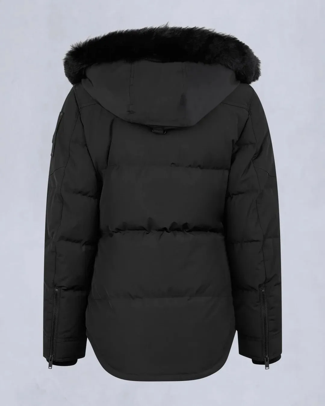 MOOSE KNUCKLES - ONYX ANGUILLE SHEARLING JACKET - M33LJ113S