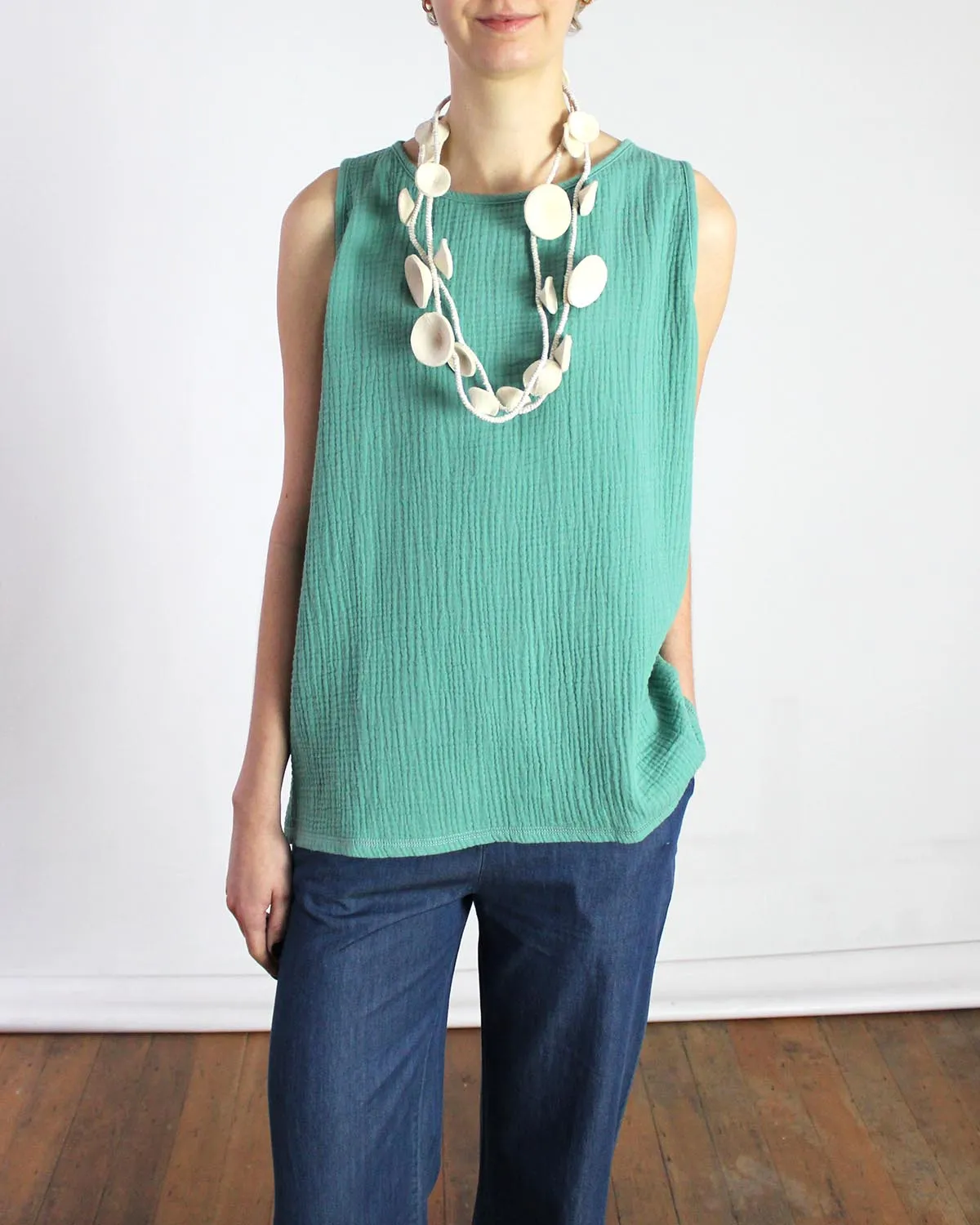 Muslin Shell Top