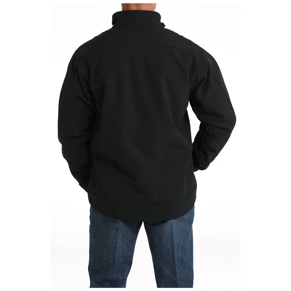 MWJ1567011 Cinch Men's Bonded Jacket - Black Patriotic