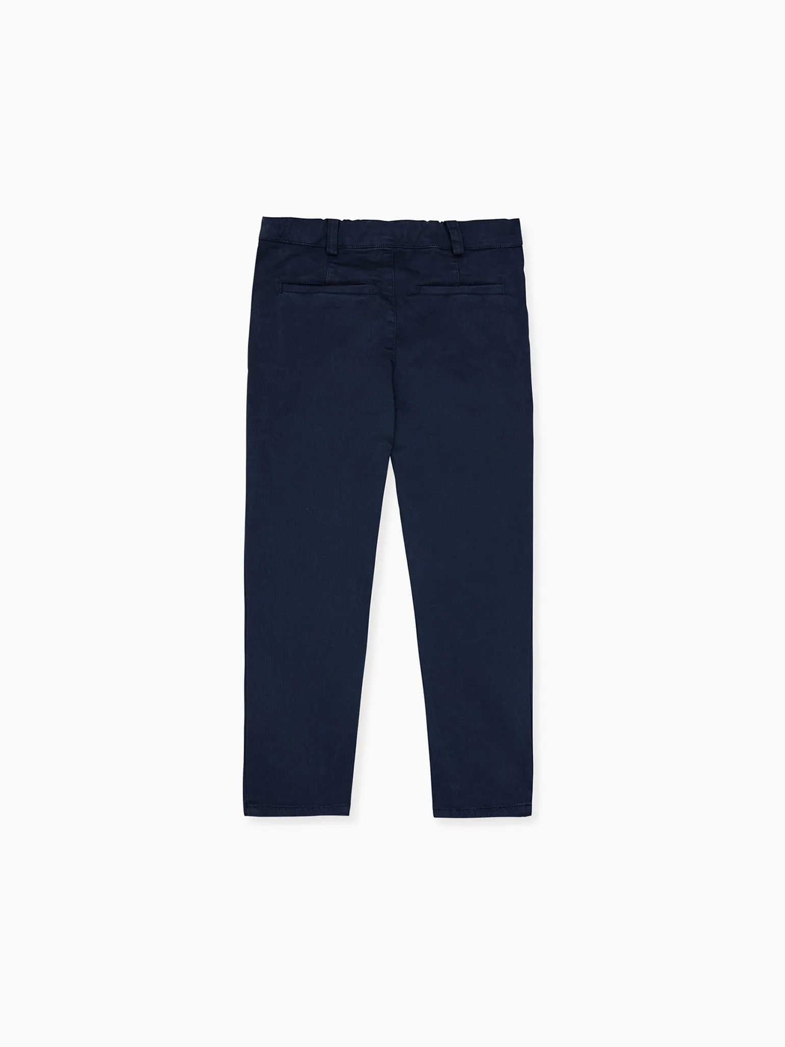 Navy Elio Boy Chinos