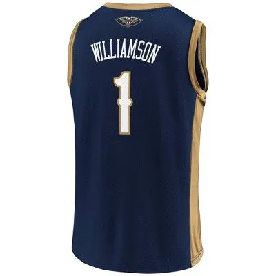 New - NBA New Orleans Pelicans Boys' Z Williamson Jersey - S