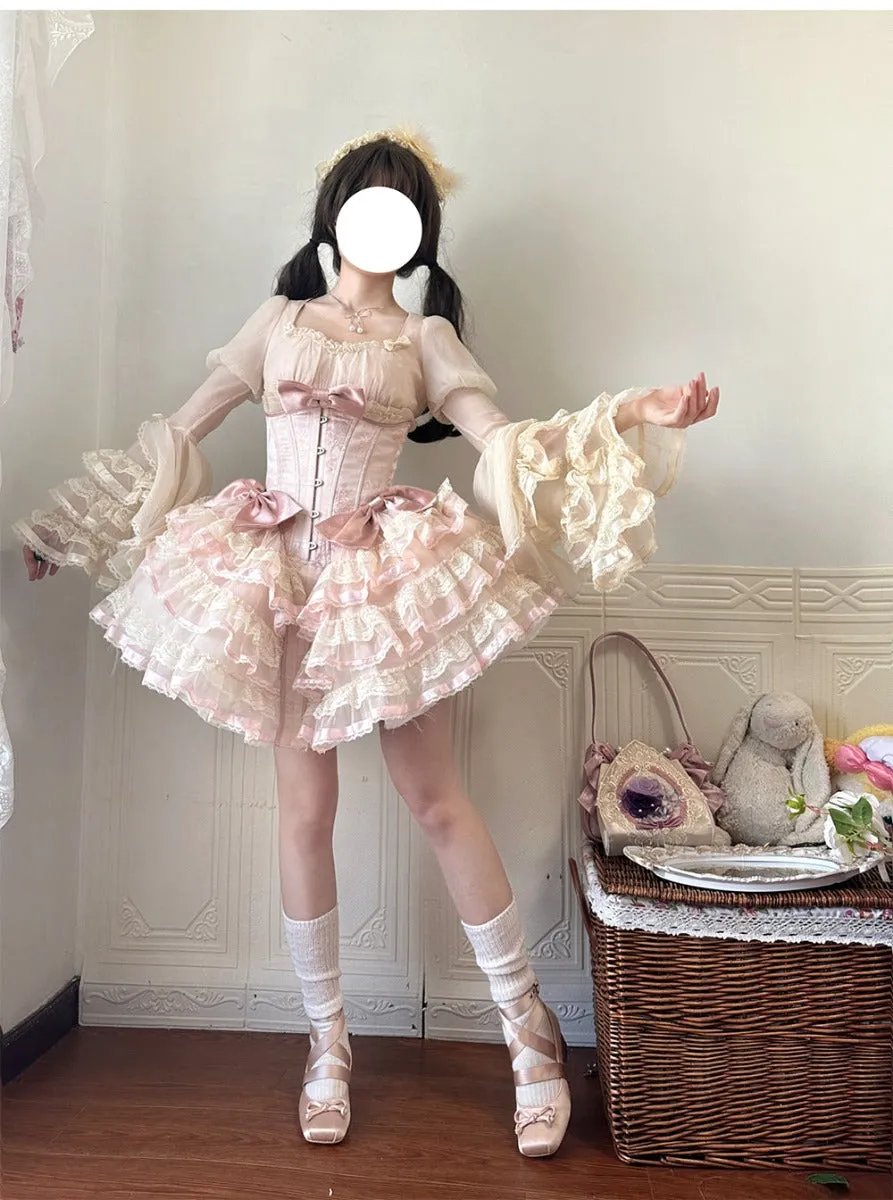 Paris satin lolita heavy dress