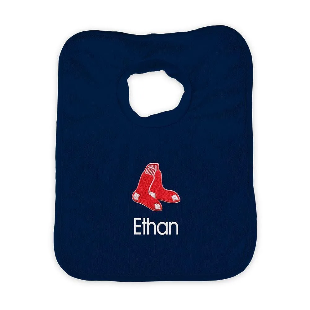 Personalized Boston Red Sox Pullover Bib