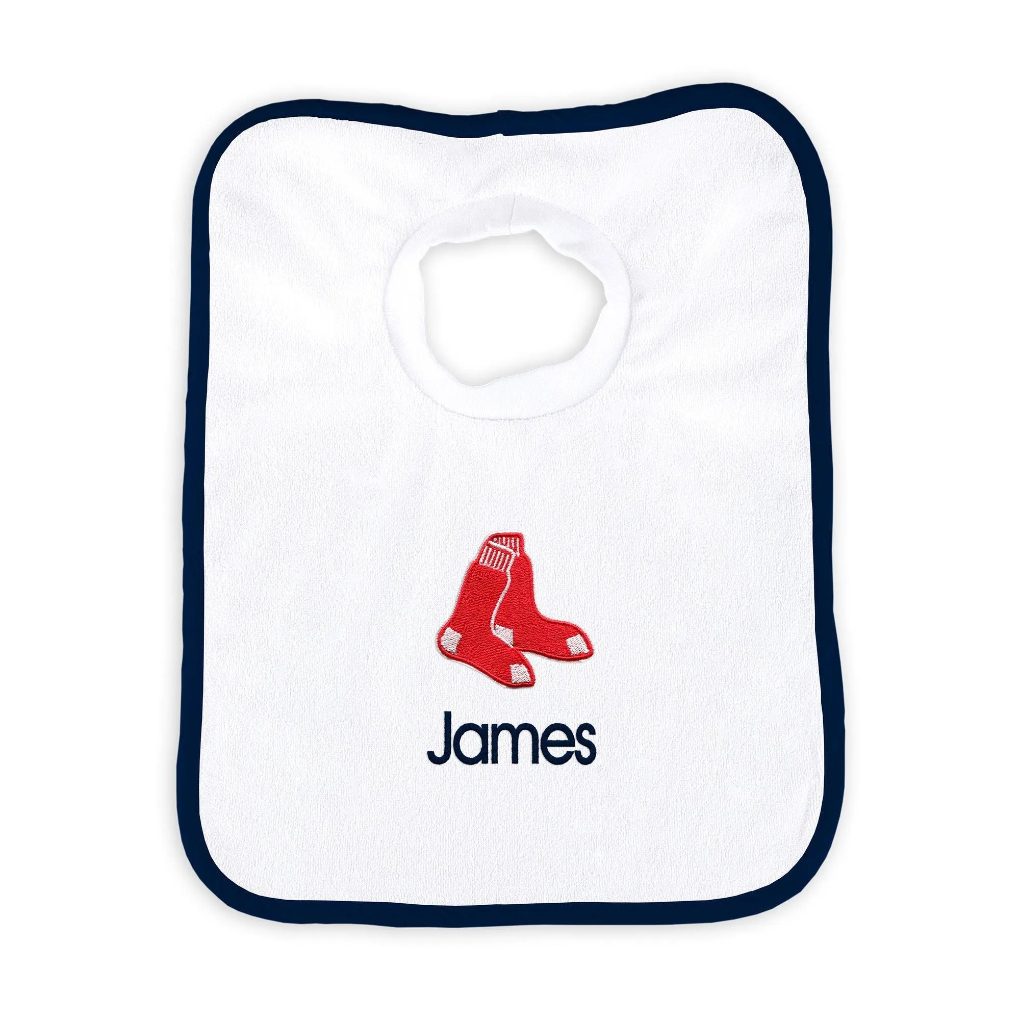 Personalized Boston Red Sox Pullover Bib