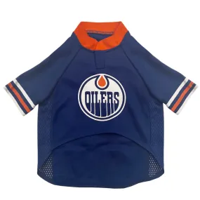 Pets First NHL Edmonton Oilers Pet Jersey - Royal Blue