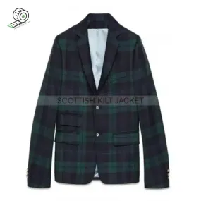 Plaid Tartan Jackets - Men Tartan Coat