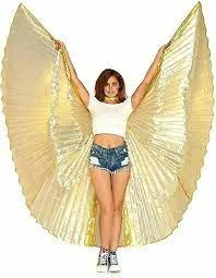 Pleated Isis Extension Wings