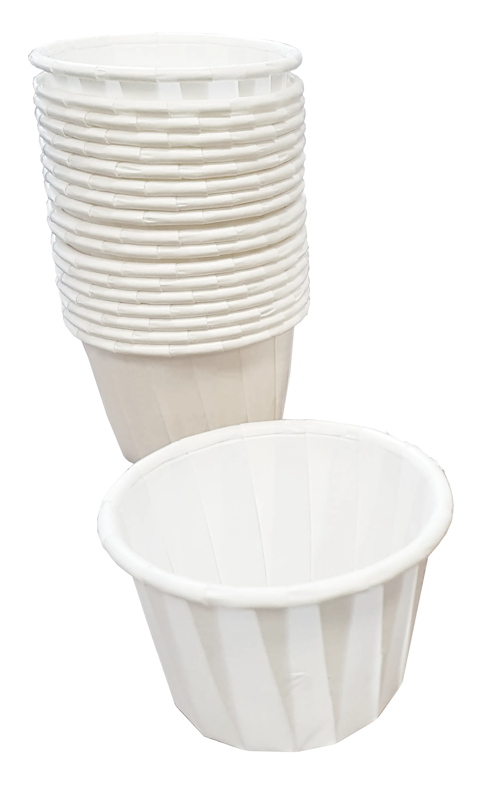 Pleated Paper Pill Cups 30ml