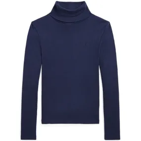 Polo Ralph Lauren Girl Long Sleeved Turtleneck French Navy