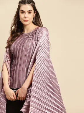 Pre-pleated kaftan top