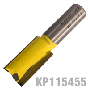 PRO-TECH STRAIGHT BIT 5/8'(15.9MM) X 1 1/4'(31.8MM) CUT 2 FLUTE WITH BOTTOM CUT KP115455