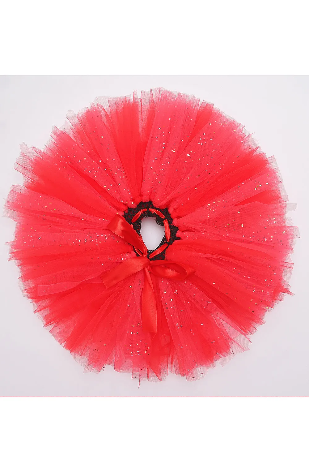 Red minnie bodysuit with tutu skirt and hairband