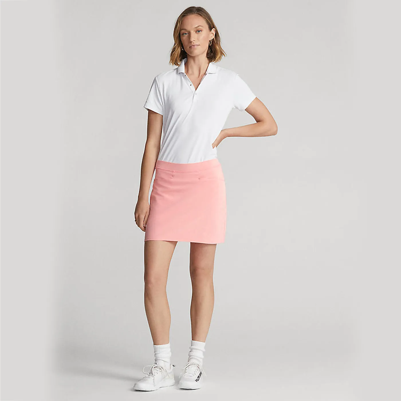 RLX Ralph Lauren Women's Pleated Aim Skort 17" - Dolce Pink