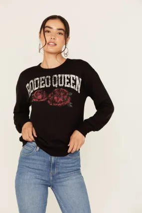 Rodeo Queen Pullover Sweatshirt