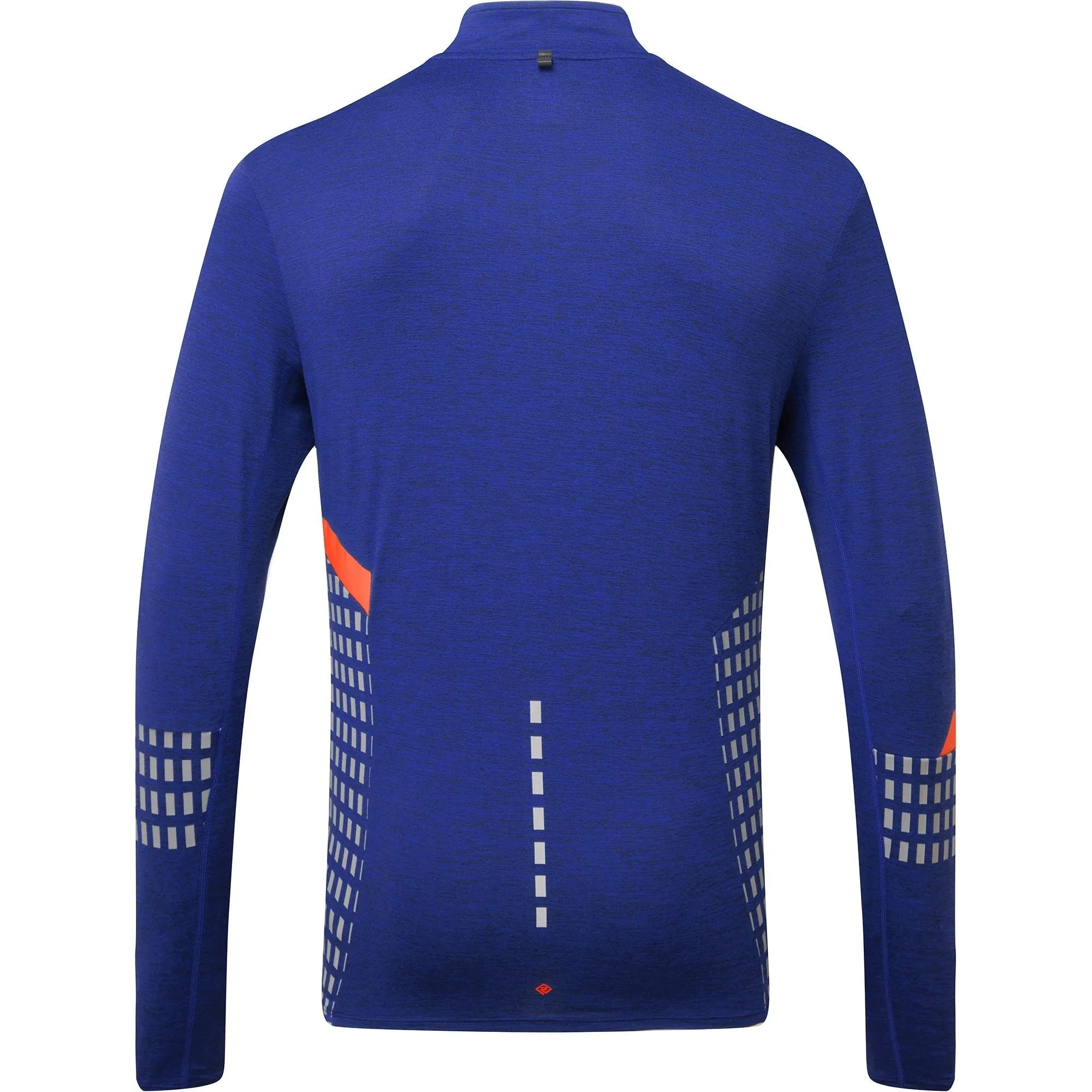 Ronhill Tech Afterhours Half Zip Long Sleeve Mens Running Top - Blue