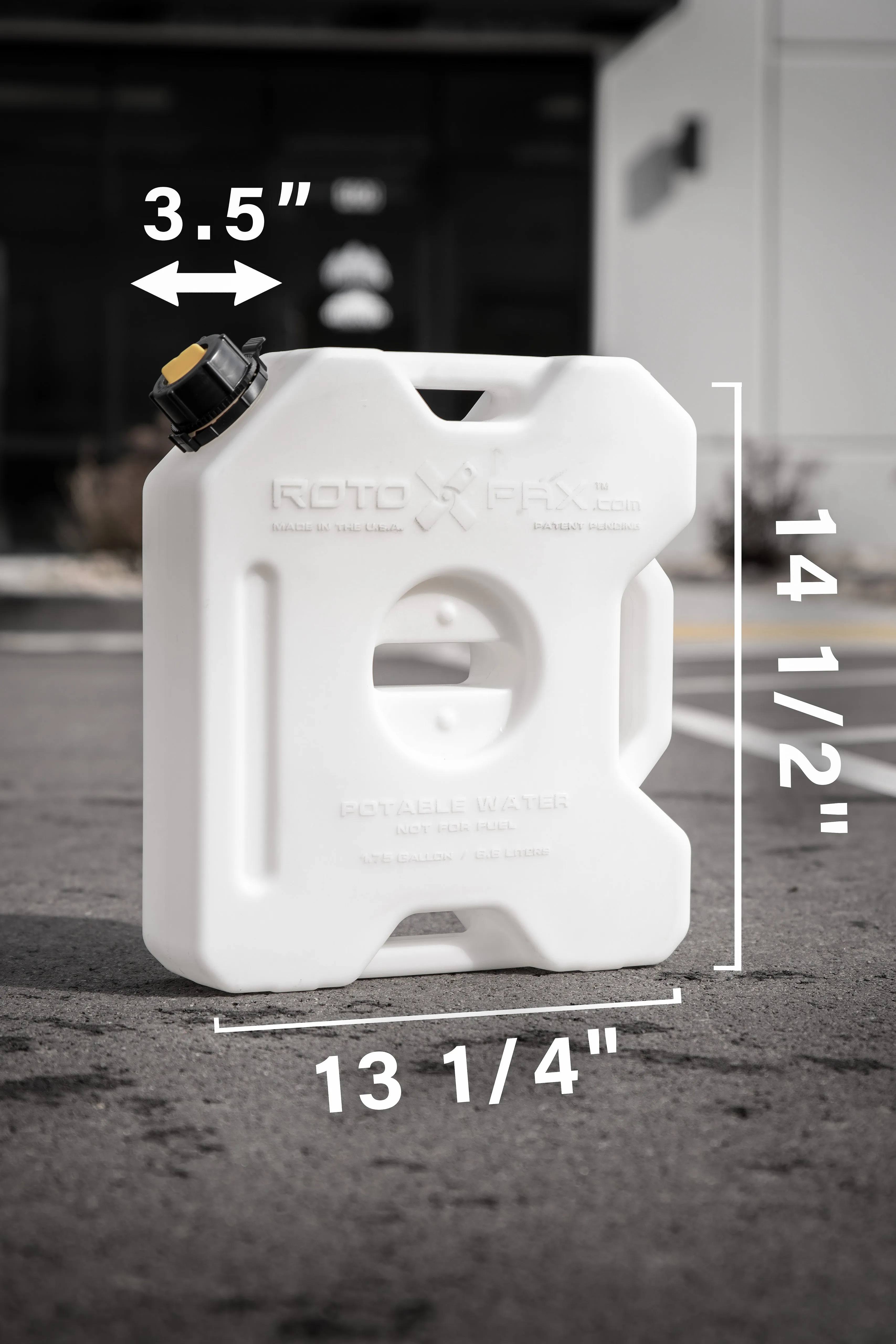 Rotopax 1.75 Gallon Water