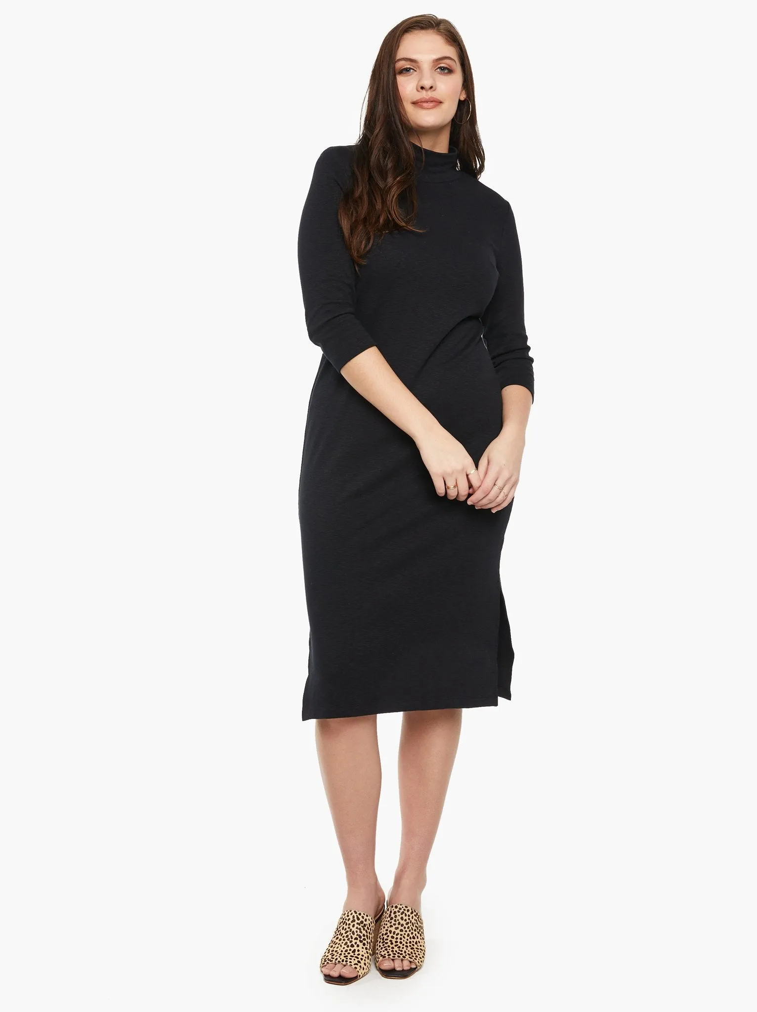 Sangeeta Mock Neck Dress