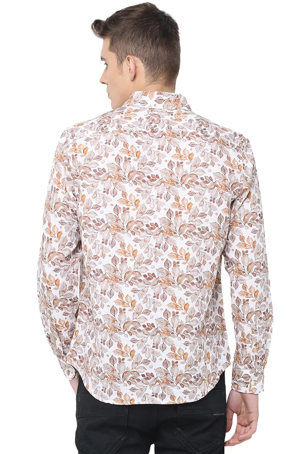 Slim Fit Digital Printed Shirt