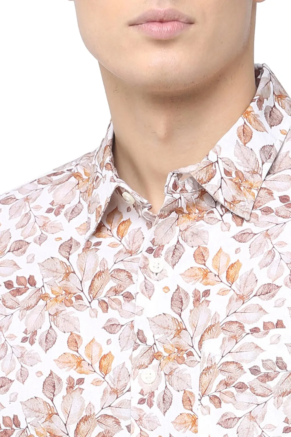 Slim Fit Digital Printed Shirt