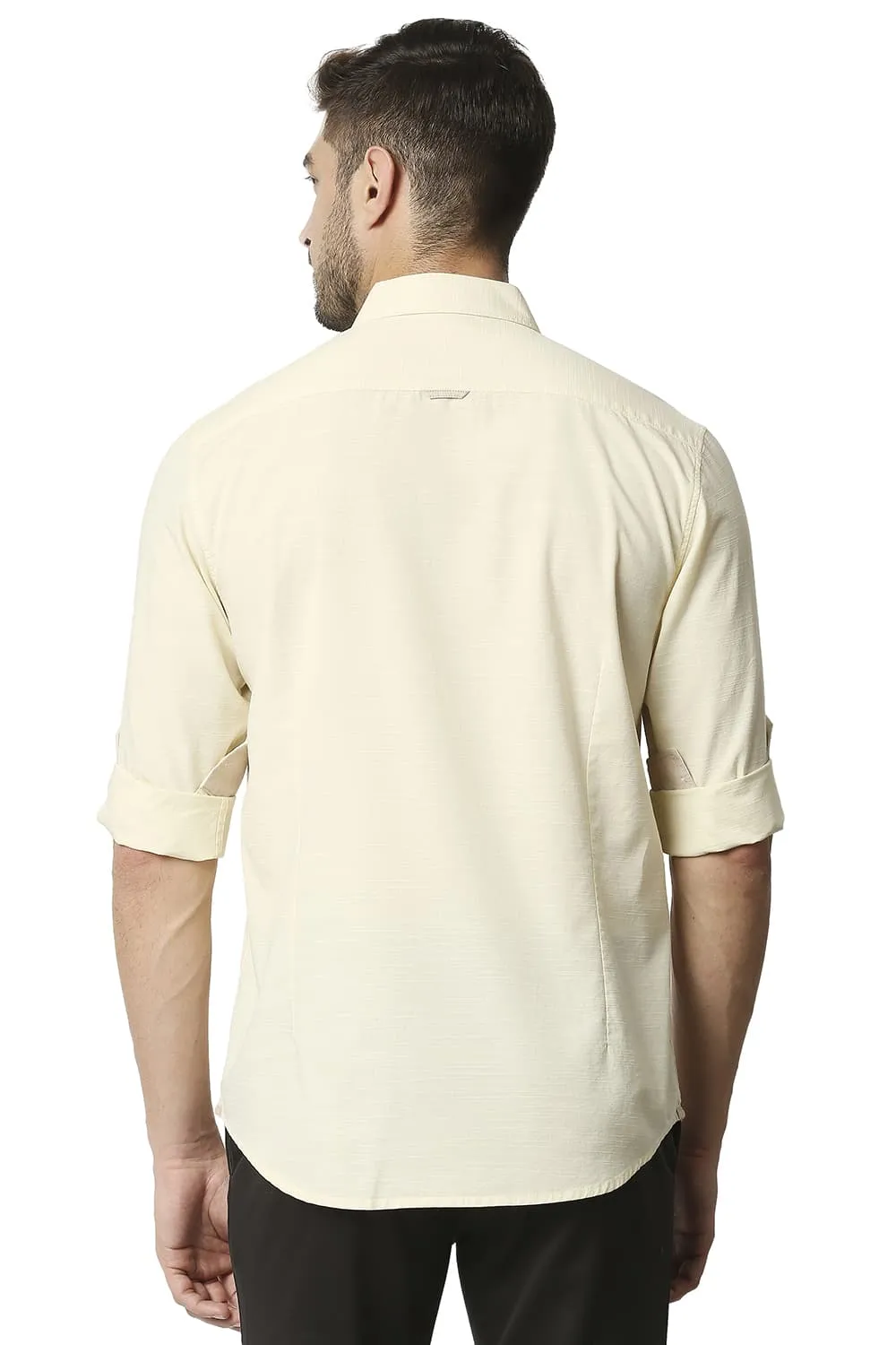 Slim Fit Slub Shirt