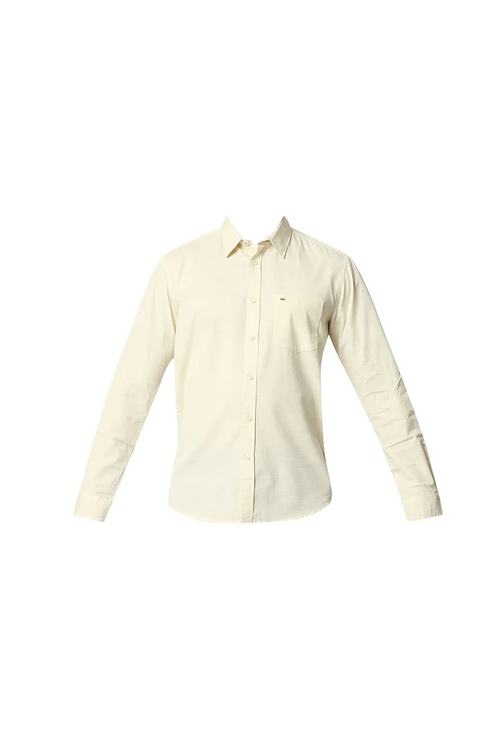 Slim Fit Slub Shirt