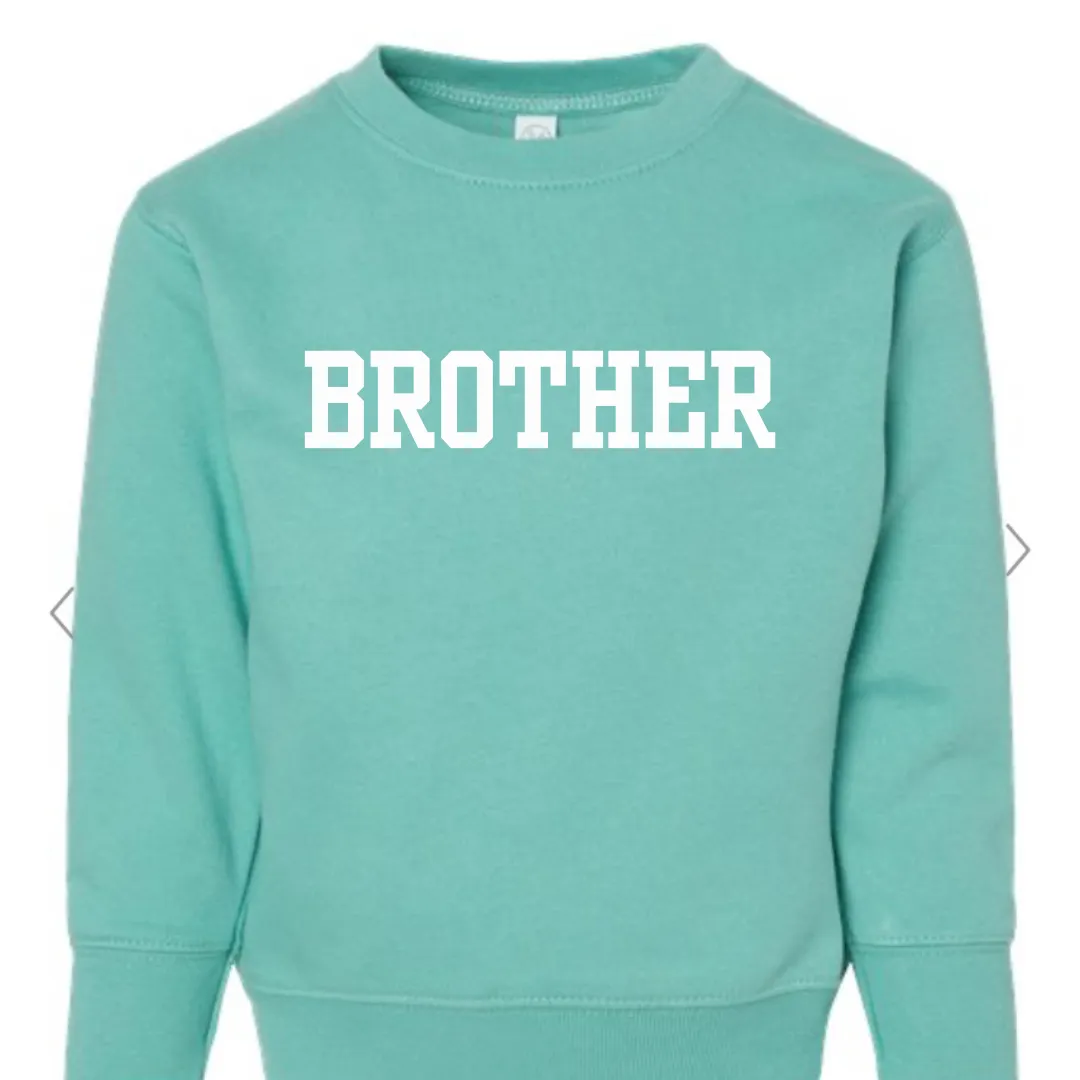 The Best Friend Toddler Crewneck Pullover