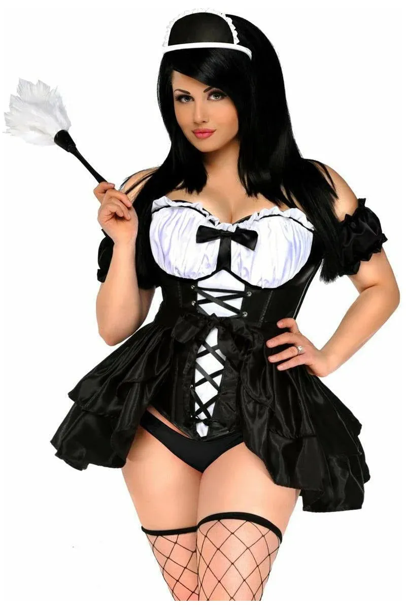 Top Drawer 4 PC French Maid Costume