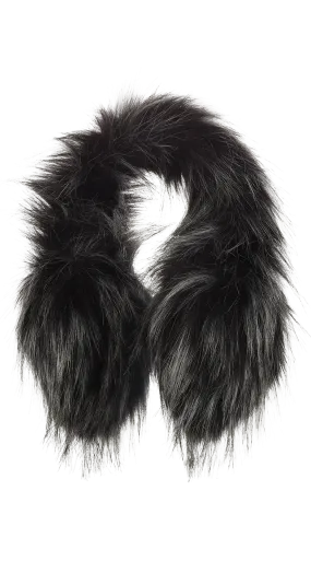 TYLER LAMBERT FURRY EAR MUFFS BLACK